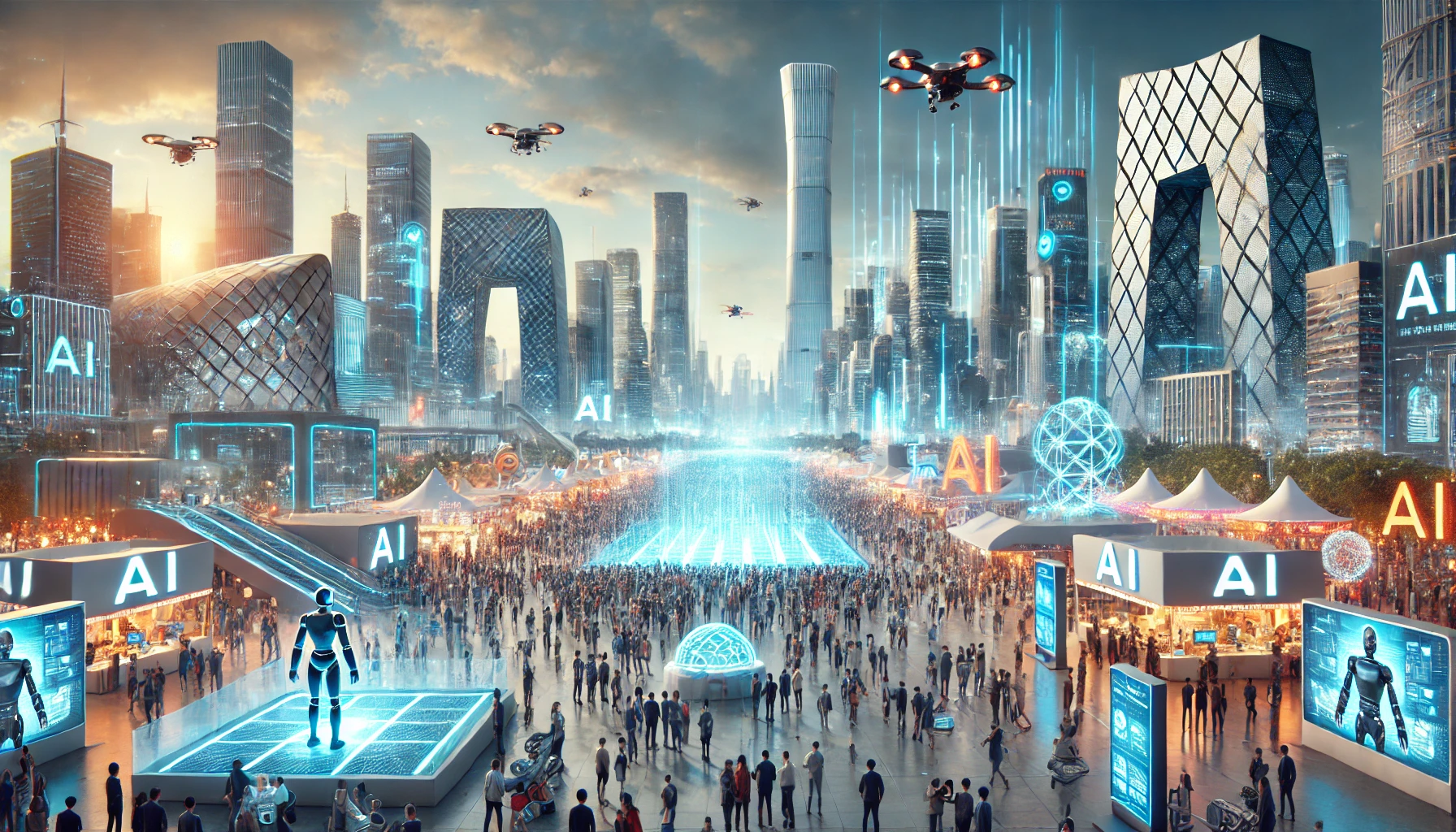 2025年北京举办全球最大的人工智能博览会：展望人工智能的未来